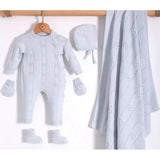 100% Cotton Knitwear Modern Baby Clothing Set