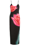 Tulip Print Cami Maxi Dress