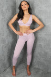 Bralet And Legging Gym Set