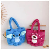 Stitch Plush Shoulder Bag