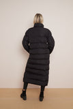 Black Maxi Puffer Coat