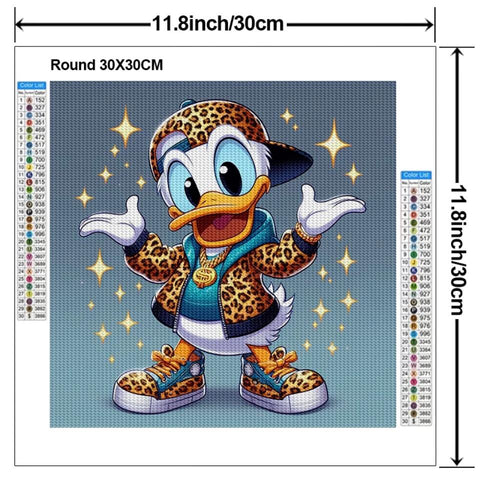 Cool Donald Duck Diamond Art
