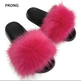 Women's Fluffy Sliders