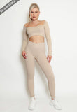 Seamed Long Sleeve Top & Legging Set