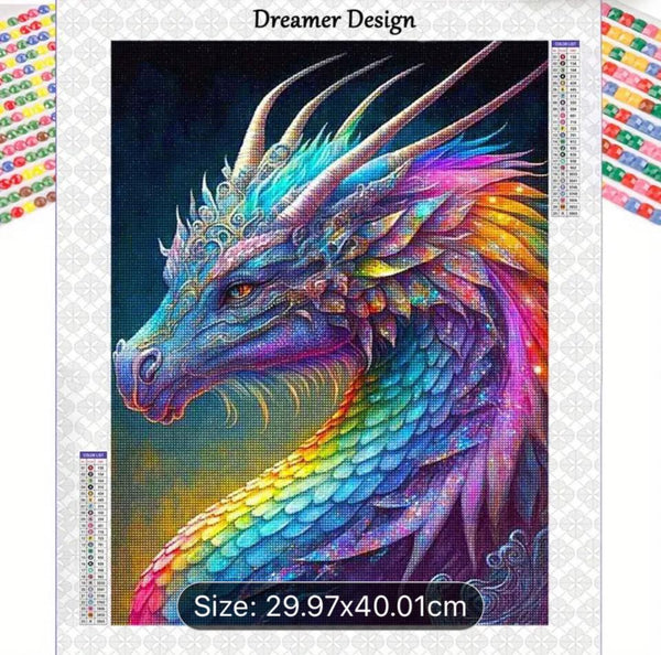 Dragon Diamond Art