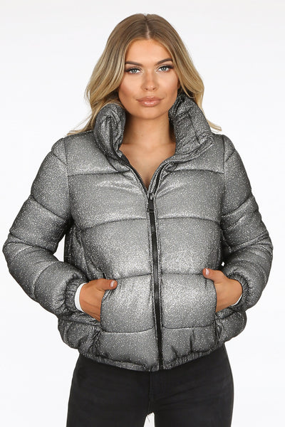 Shimmer Quilted Jacket