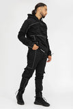 Reflective Piping Cargo Tracksuit