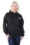 Ladies White Fox Hoodies