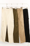 Straight Leg Cargo Trousers