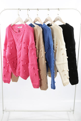 Chunky Pom Pom Jumpers