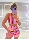 Printed Top And Shorts Set - TIKTOK'S BEST SELLER