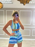 Printed Top And Shorts Set - TIKTOK'S BEST SELLER