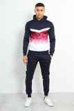 Rose Two-Tone Faded Pullover Tracksuit