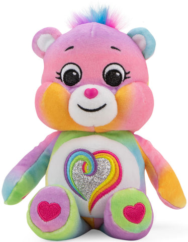 Care Bears 22cm Glitter Bean Plush - Togetherness Bear