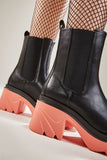 Chunky Heeled Boots