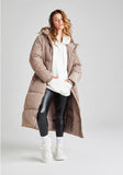 Mink Longline Puffer Jacket