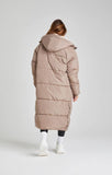 Mink Longline Puffer Jacket